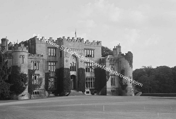 BIRR CASTLE  CASTLE FROM MOAT